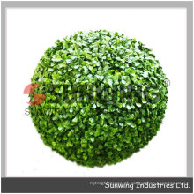 bola artificial da grama do boxwood do topiary dos bonsais para decorações